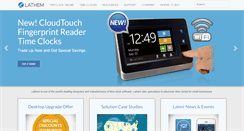 Desktop Screenshot of lathem.com